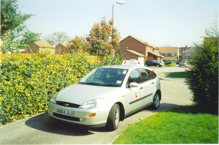 Picture of the interior of the car in which lessons will be given
